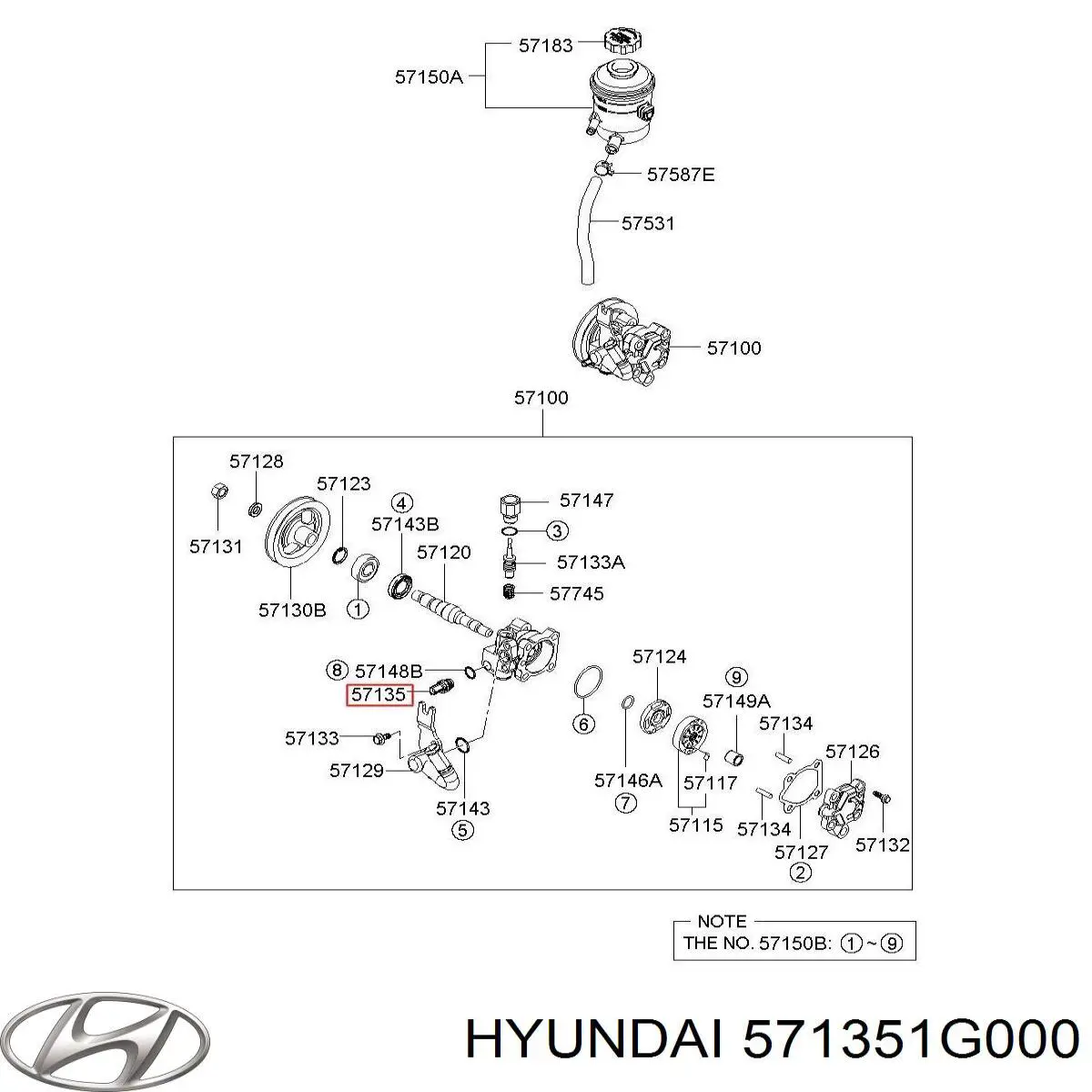 571351G000 Hyundai/Kia