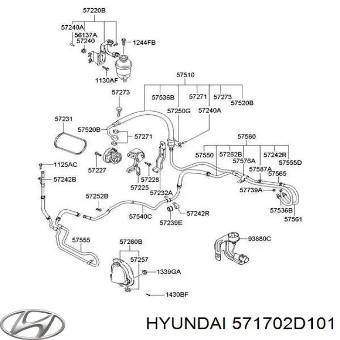 Correa de transmisión trapezoidal Hyundai/Kia 571702D101 precio, desde 7,99 EUR