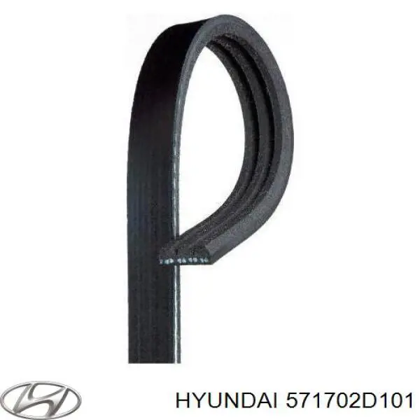 Comprar 571702D101 Hyundai/Kia Correa trapezoidal