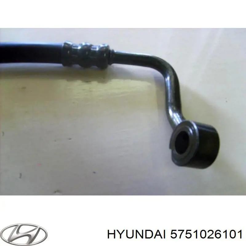Manguera de alta presion de direccion, hidraulica para Hyundai Santa Fe (SM)