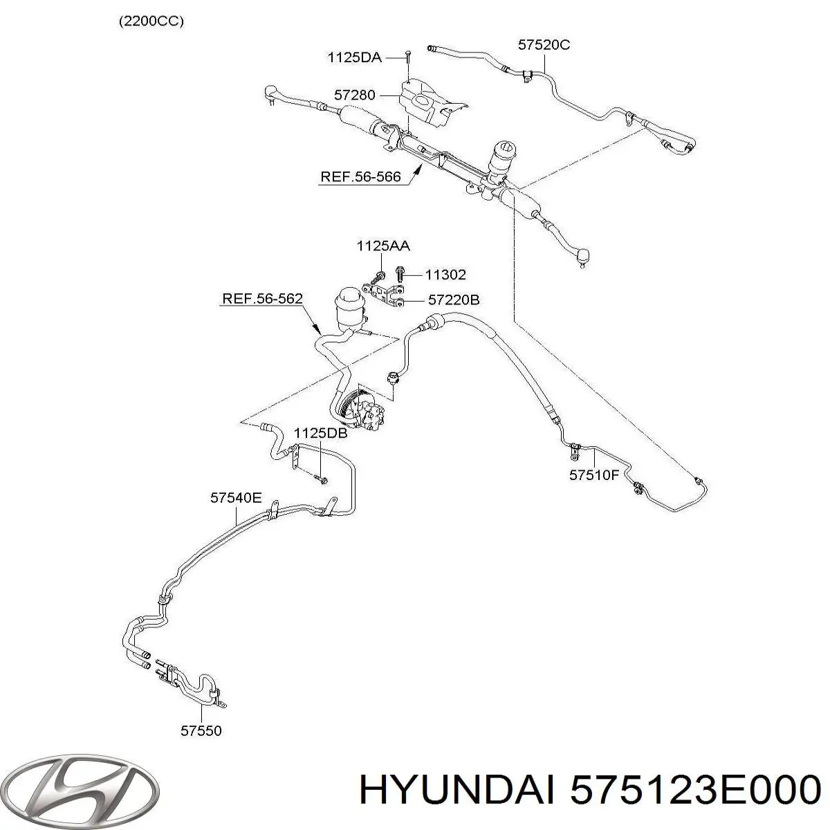 575123E000 Hyundai/Kia