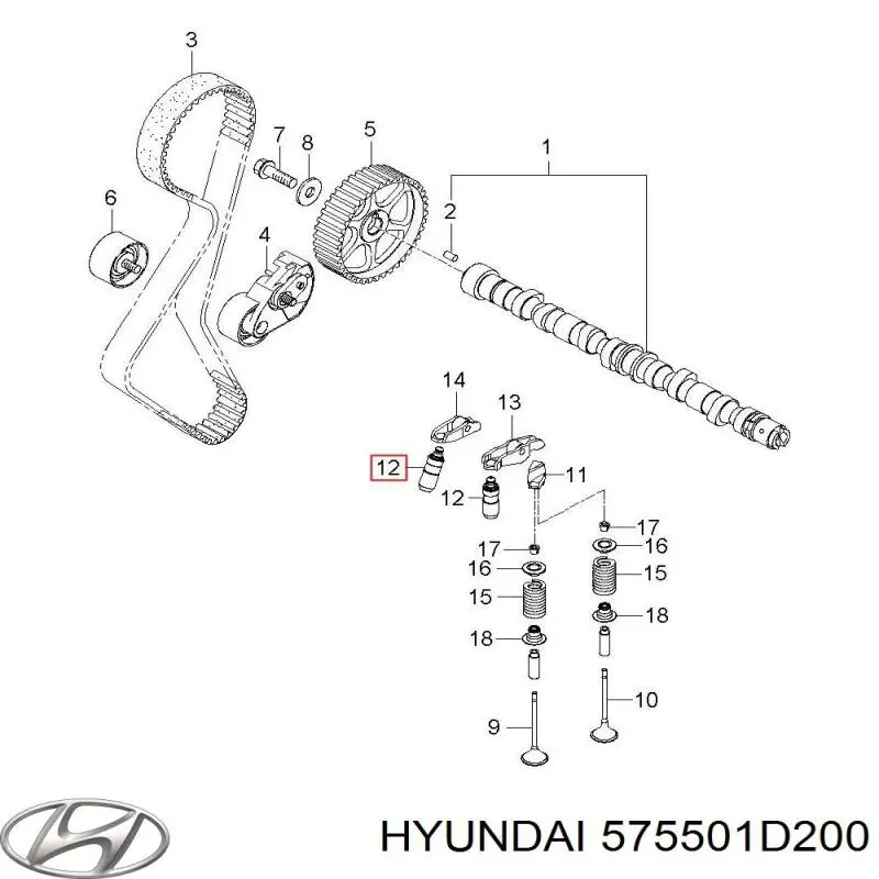 575501D200 Hyundai/Kia