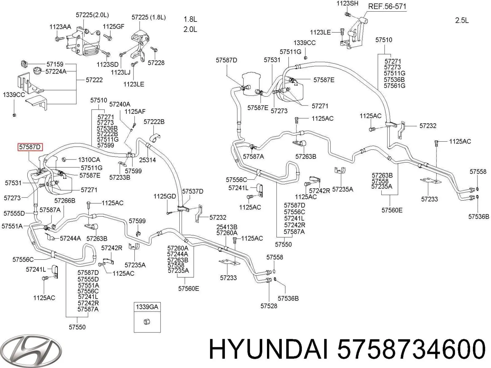  Hyundai/Kia 5758734600 precio, desde 6,78 EUR