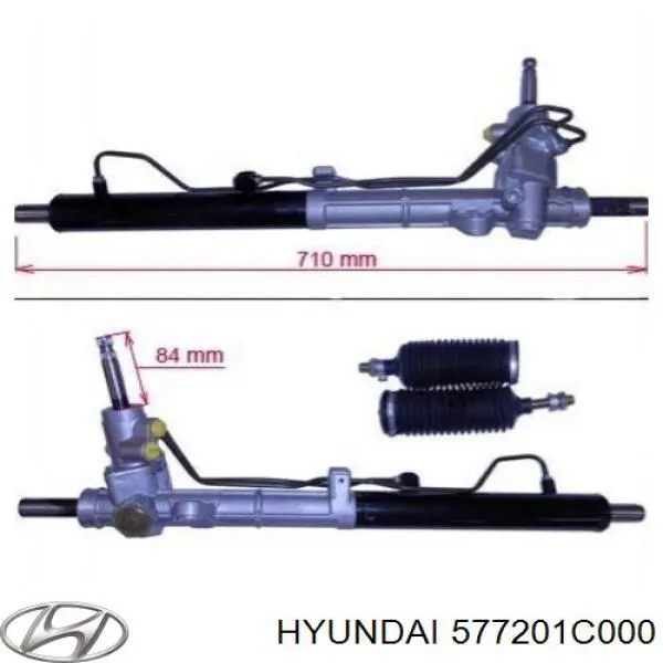 Comprar 577201C000 Hyundai/Kia Cremallera