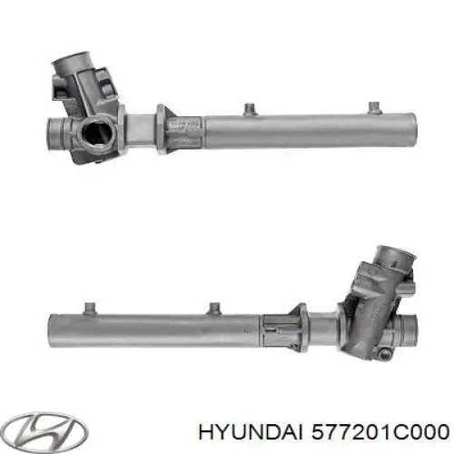 577201C000 Hyundai/Kia cremallera de dirección