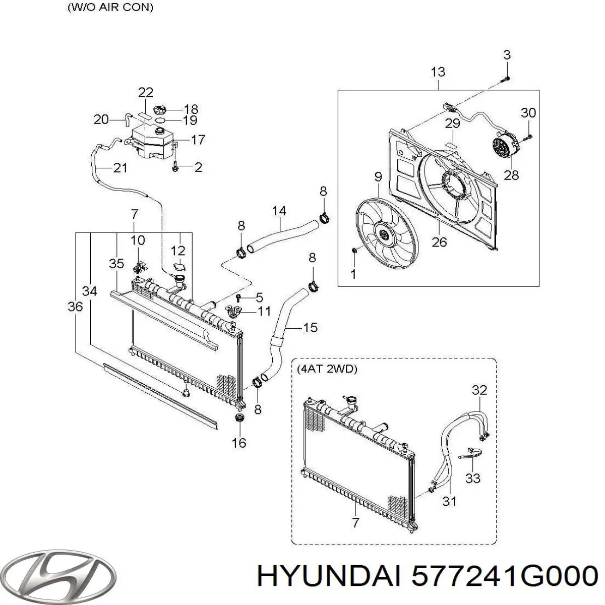  Hyundai/Kia 577241G000