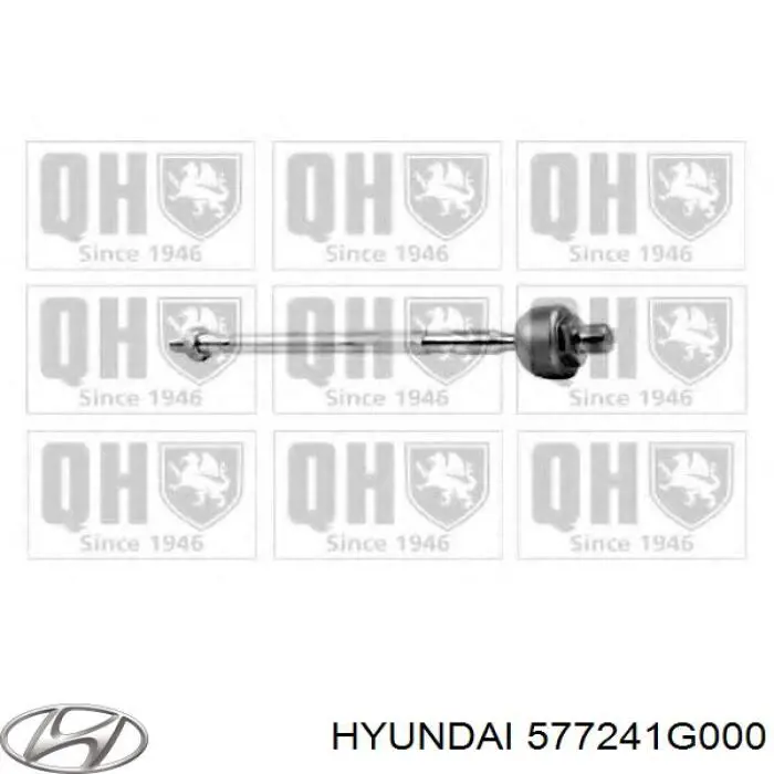 577241G000 Hyundai/Kia barra de acoplamiento izquierda