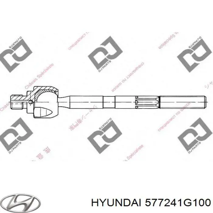 Comprar 577241G100 Hyundai/Kia Barra de dirección derecha