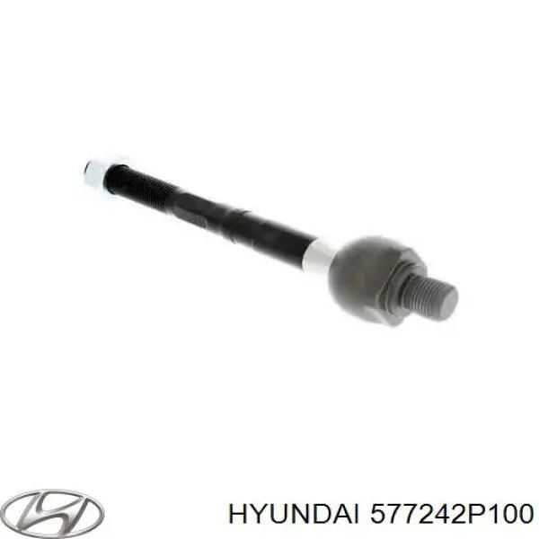 577242P100 Hyundai/Kia barra de acoplamiento izquierda