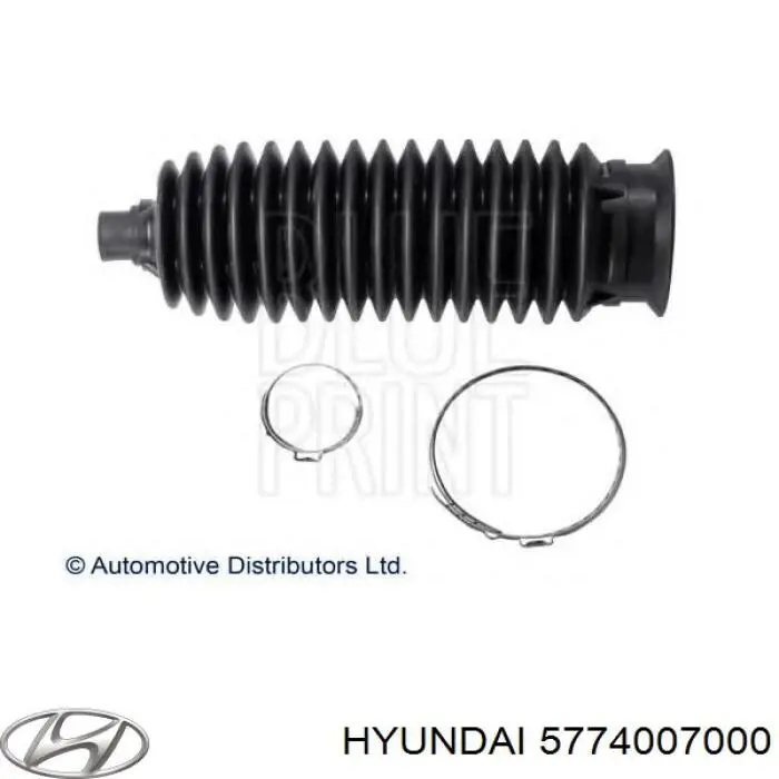 Guardapolvo de dirección Hyundai/Kia 5774007000 precio, desde 4,73 EUR