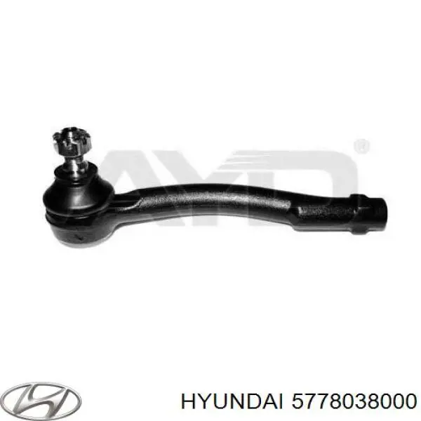 5778038000 Hyundai/Kia rótula barra de acoplamiento exterior
