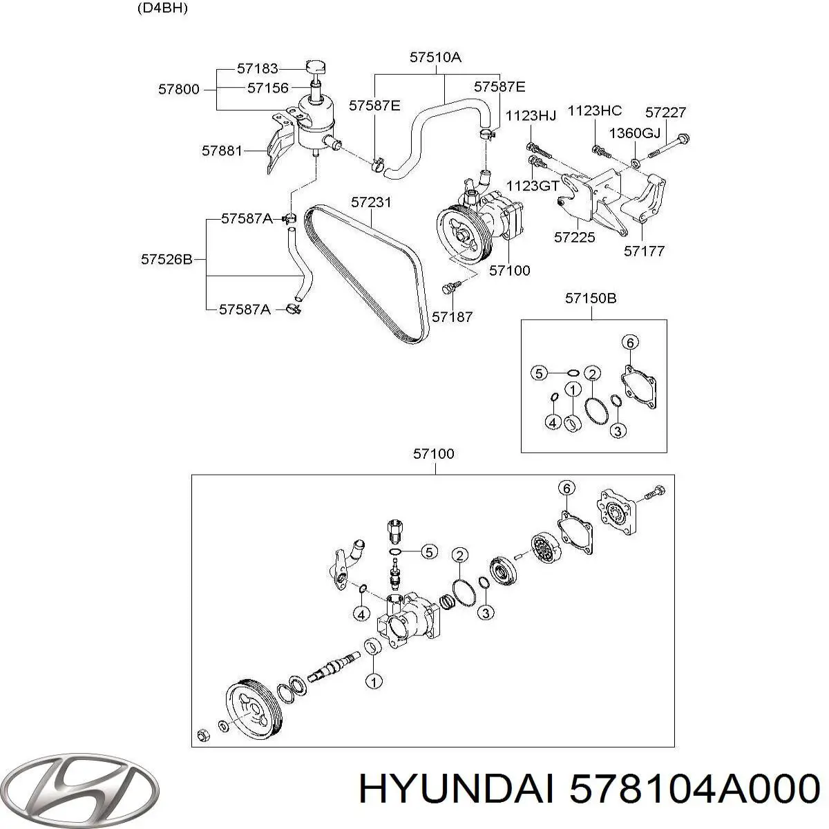 578104A000 Hyundai/Kia