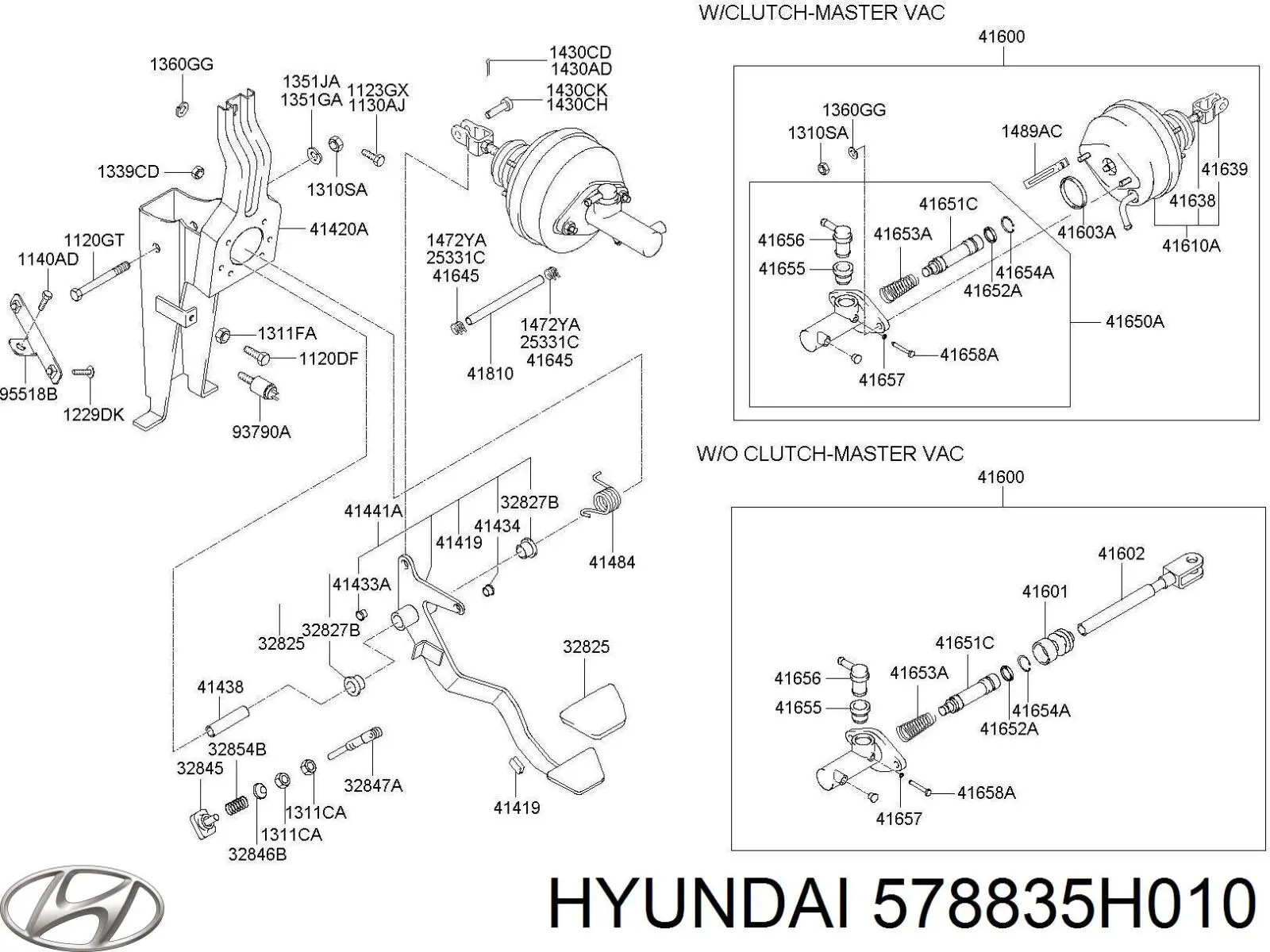 578835H010 Hyundai/Kia tapa de depósito de bomba de dirección hidráulica
