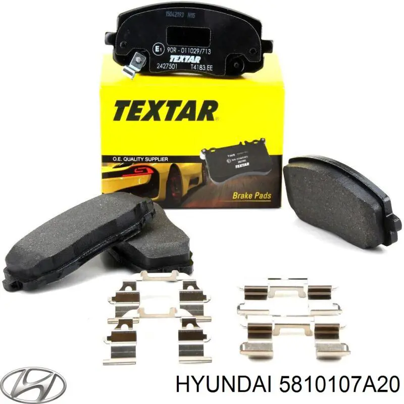 Comprar 5810107A20 Hyundai/Kia Pastillas delanteras de freno