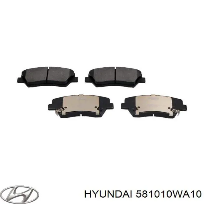 581010WA10 Hyundai/Kia Pastillas delanteras