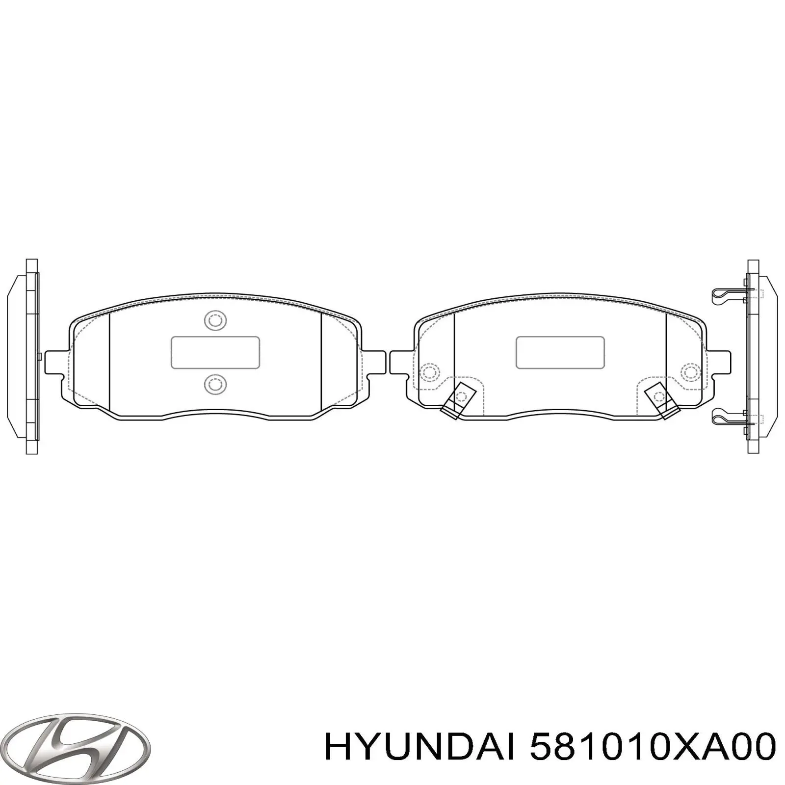 Pastillas freno delanteras Hyundai/Kia 581010XA00 precio, desde 21,31 EUR