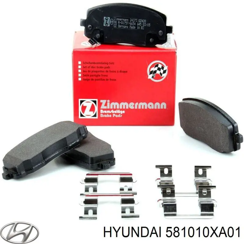 Pastillas freno delanteras Hyundai/Kia 581010XA01 precio, desde 21,31 EUR