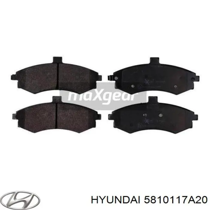 Pastillas freno delanteras Hyundai/Kia 5810117A20 precio, desde 29,47 EUR