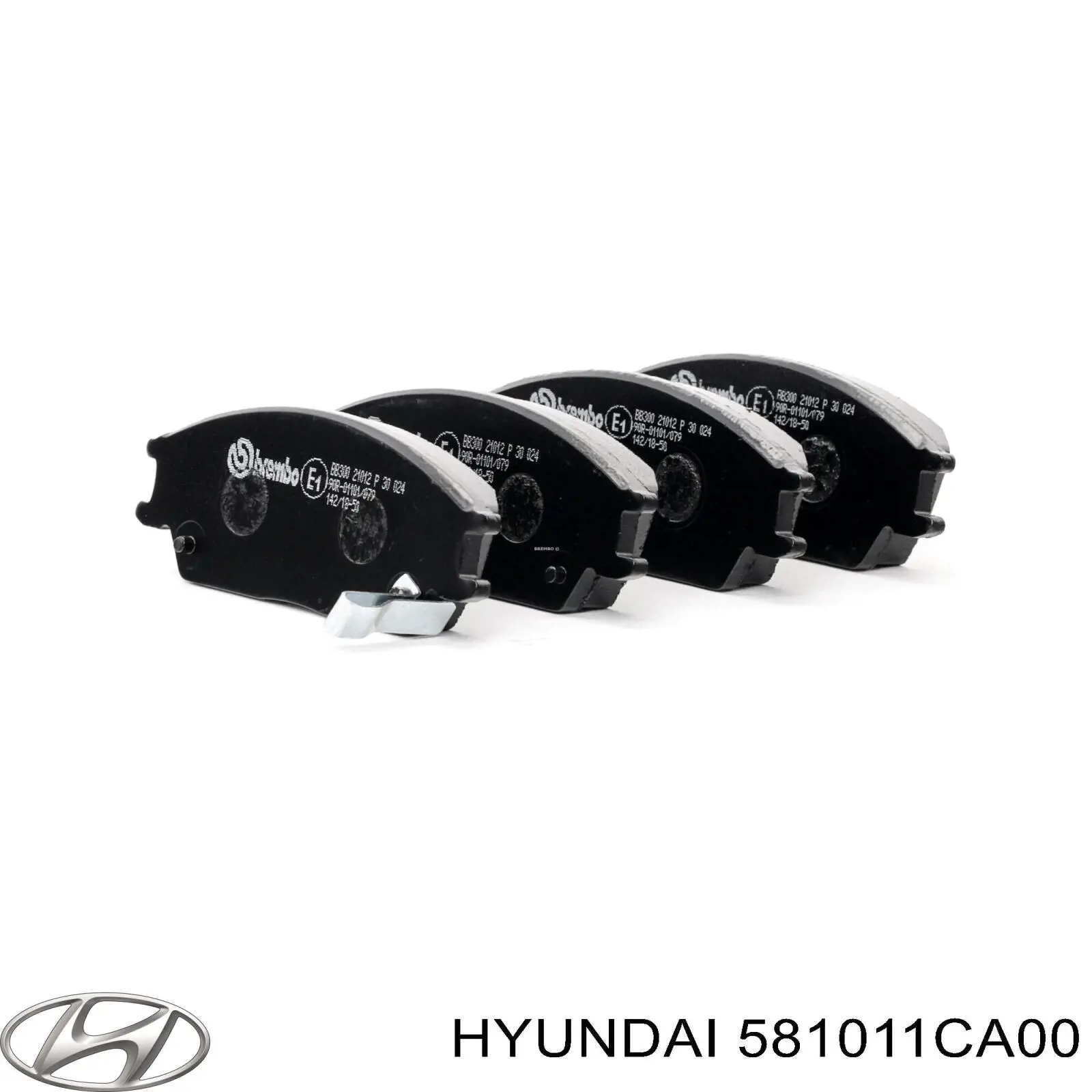 Pastillas de freno delanteras Hyundai Accent 1