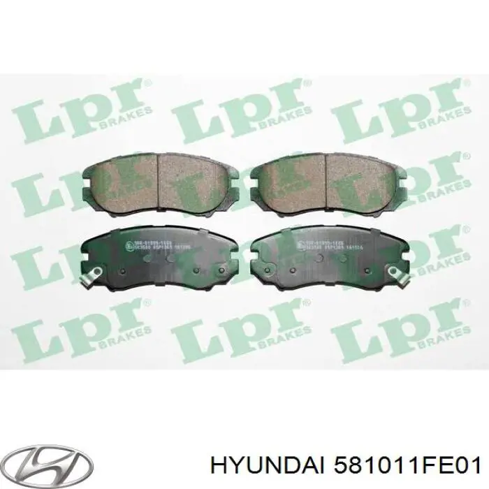 Pastillas freno delanteras Hyundai/Kia 581011FE01 precio, desde 23,90 EUR