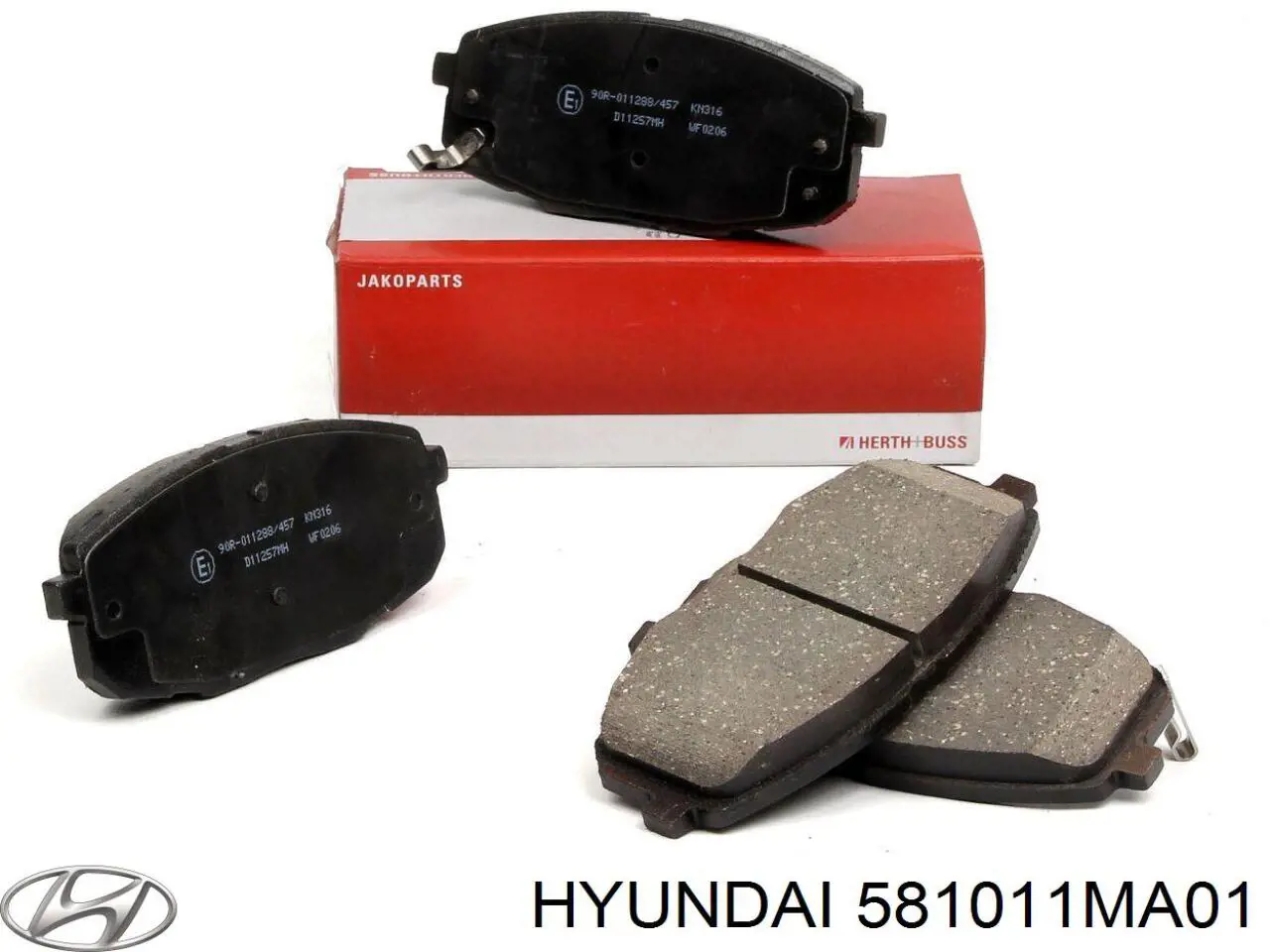 Comprar 581011MA01 Hyundai/Kia Pastillas delanteras de freno
