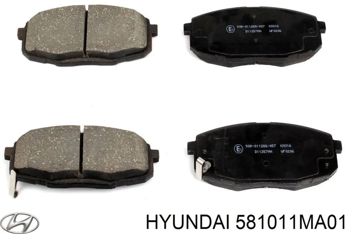 Pastillas freno delanteras Hyundai/Kia 581011MA01 precio, desde 29,87 EUR