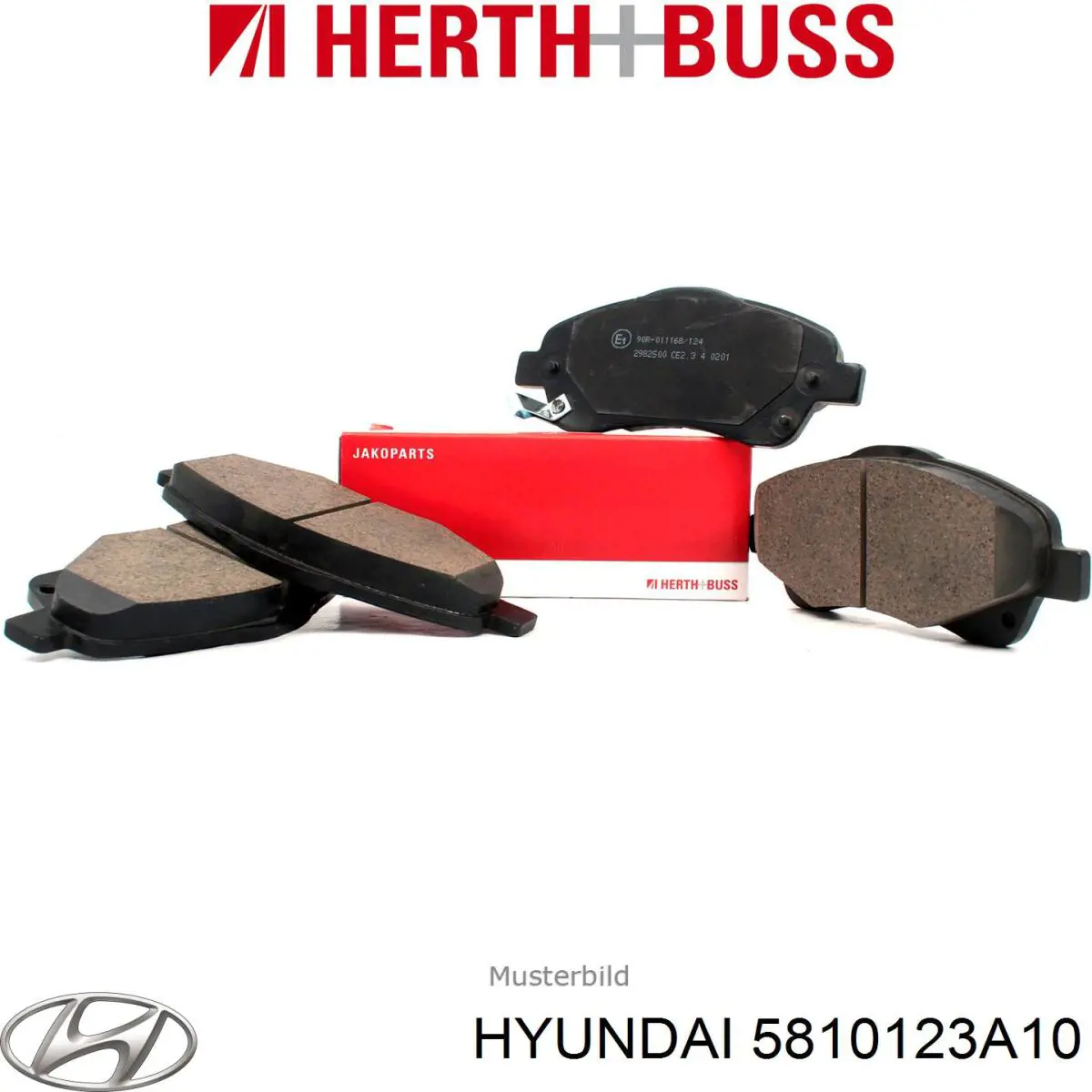 5810123A10 Hyundai/Kia pastillas de freno delanteras