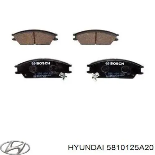 Pastillas freno delanteras Hyundai/Kia 5810125A20 precio, desde 19,82 EUR