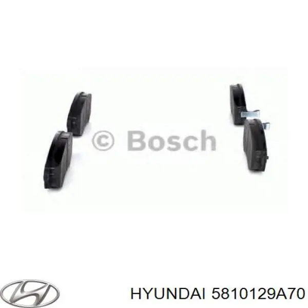 5810129A70 Hyundai/Kia pastillas de freno delanteras