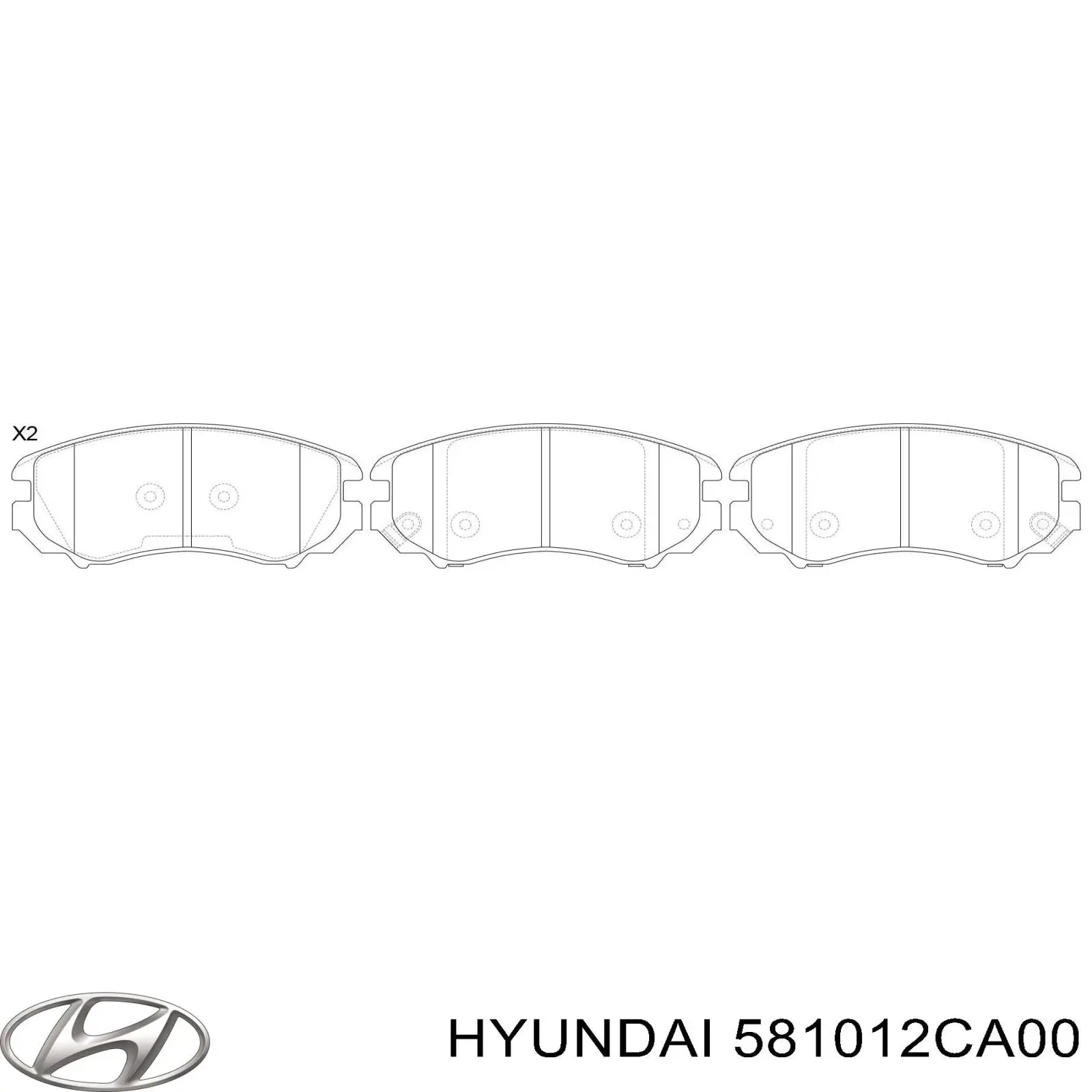 Ca Hyundai Kia Pastillas De Freno Delanteras