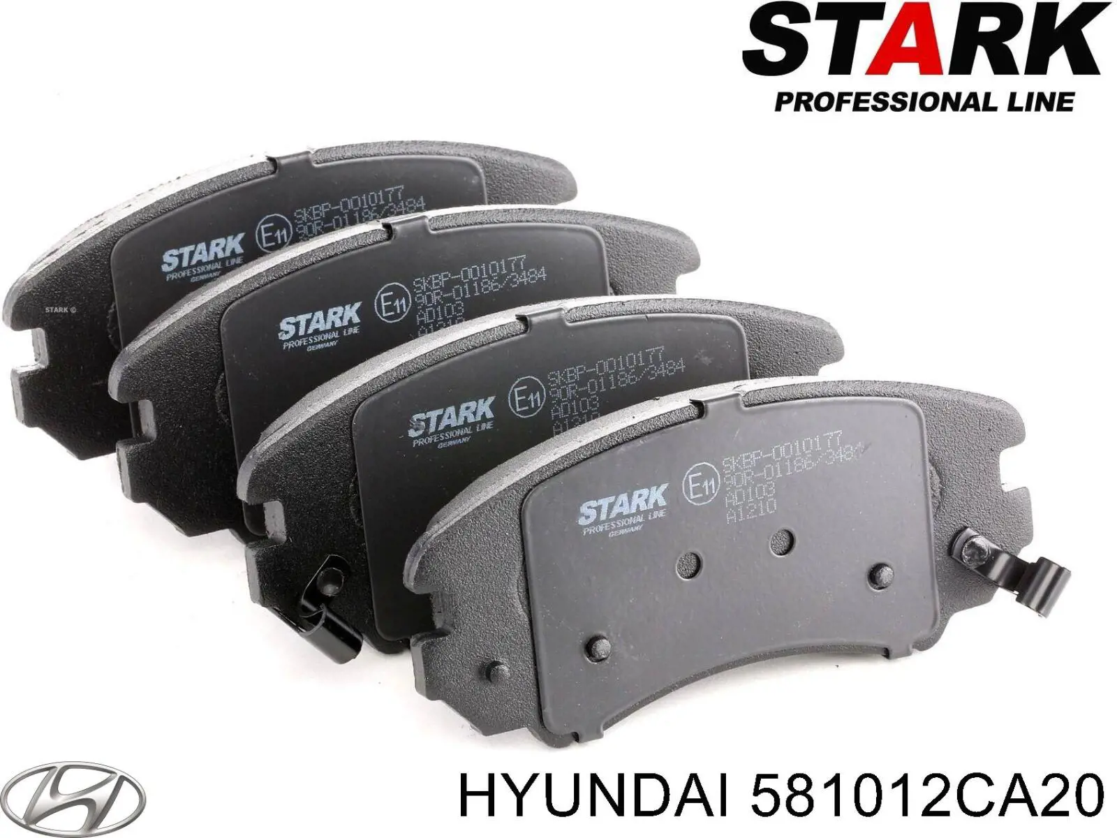 Comprar 581012CA20 Hyundai/Kia Pastillas delanteras de freno