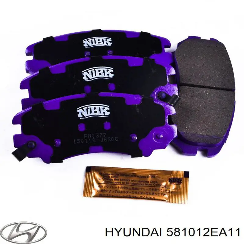 Pastillas freno delanteras Hyundai/Kia 581012EA11 precio, desde 23,90 EUR