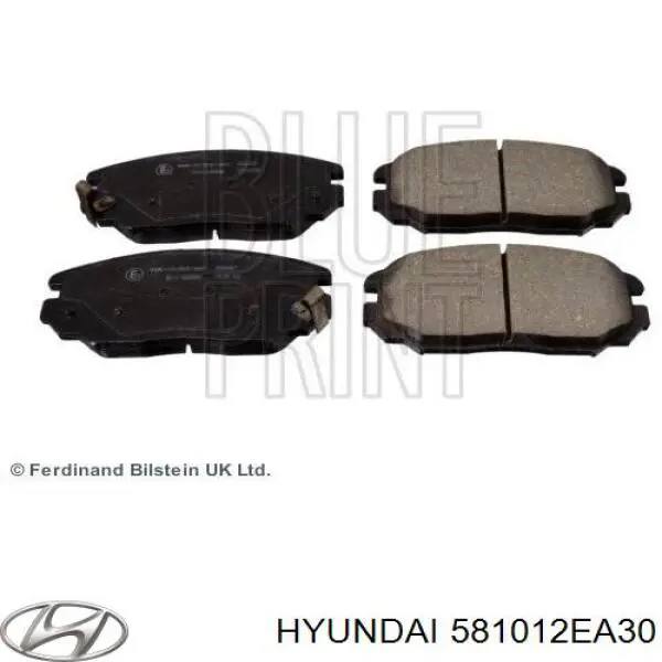 581012EA30 Hyundai/Kia Pastillas delanteras