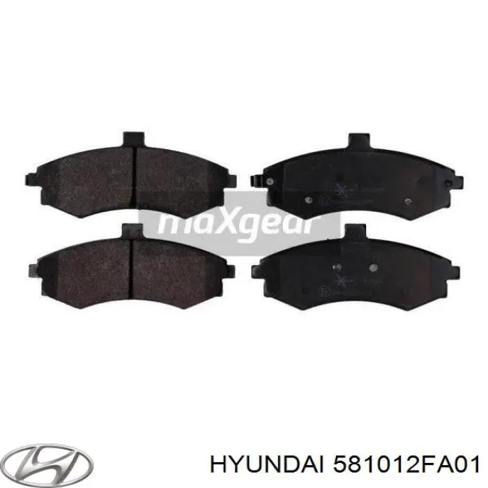 Pastillas freno delanteras Hyundai/Kia 581012FA01 precio, desde 29,47 EUR