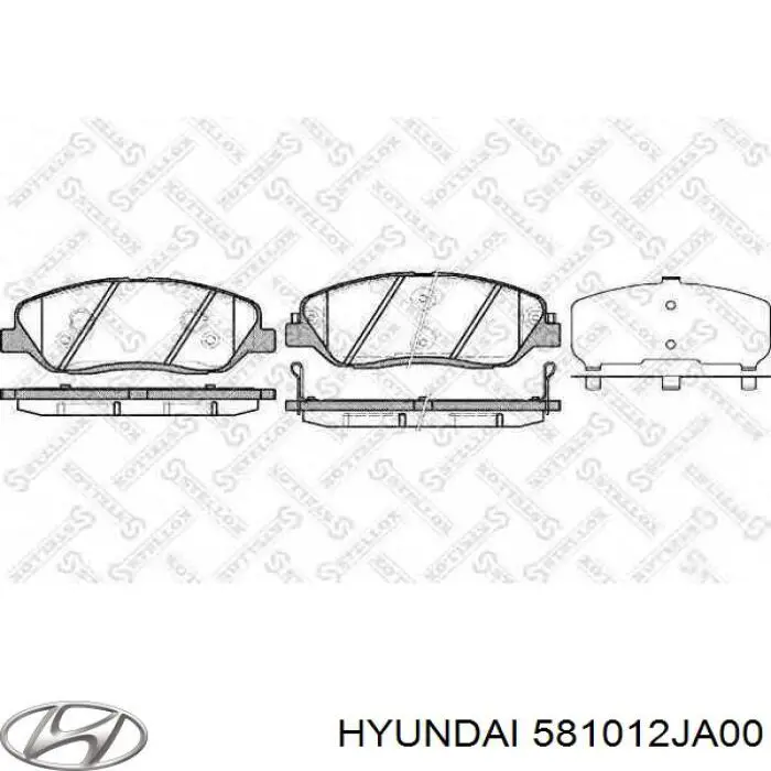 Comprar 581012JA00 Hyundai/Kia Pastillas delanteras de freno