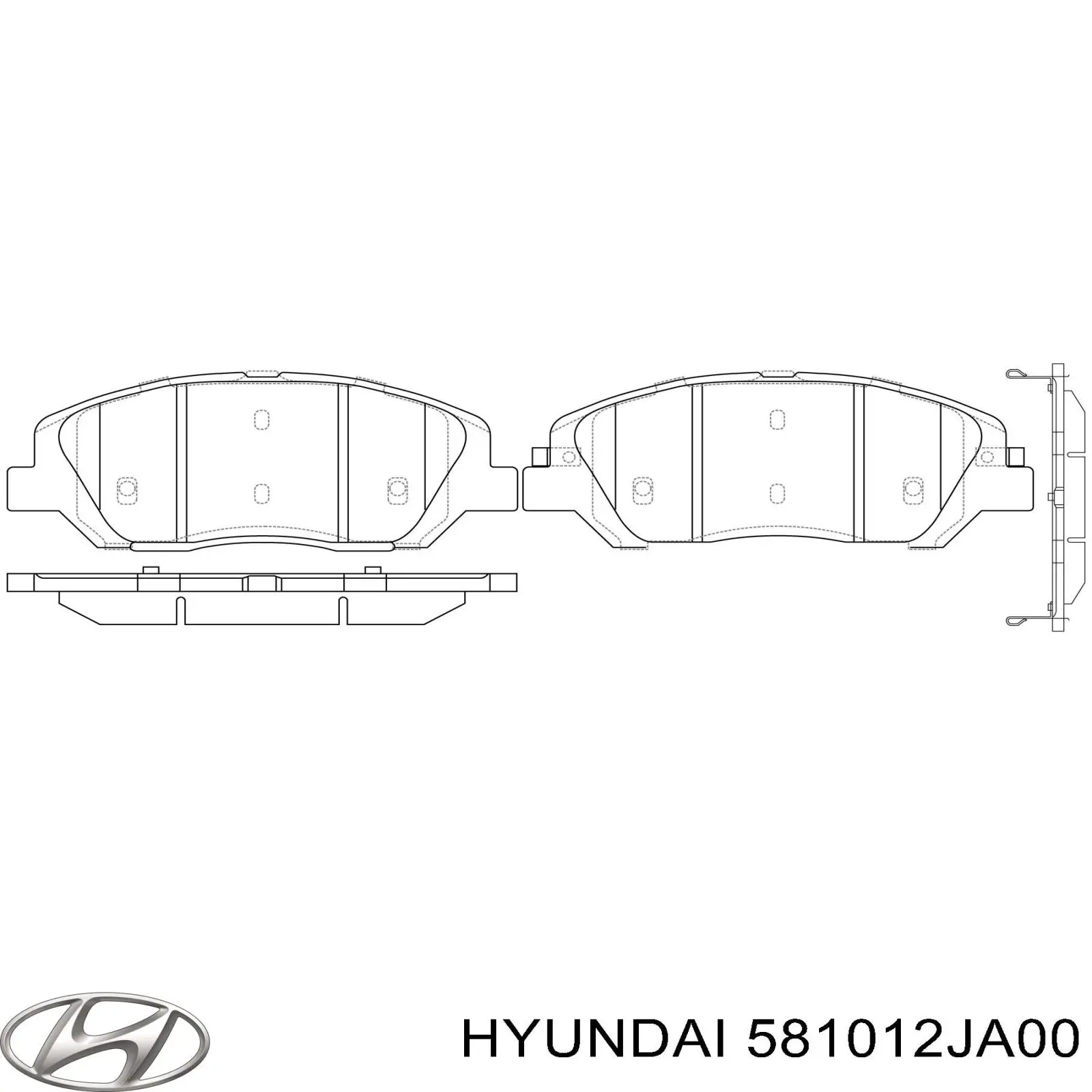 Pastillas freno delanteras Hyundai/Kia 581012JA00 precio, desde 18,95 EUR