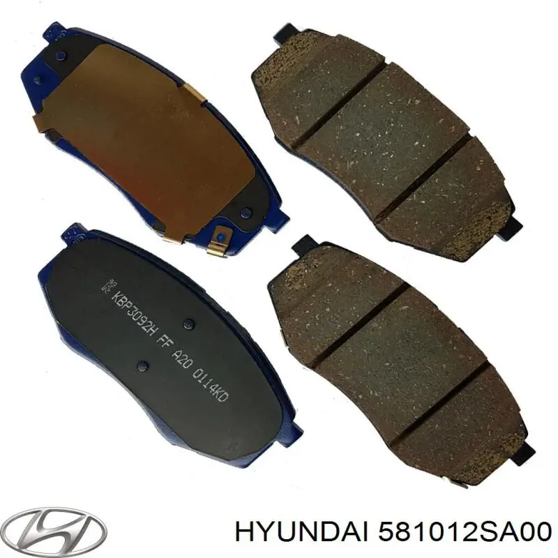 Pastillas freno delanteras Hyundai/Kia 581012SA00 precio, desde 32,54 EUR