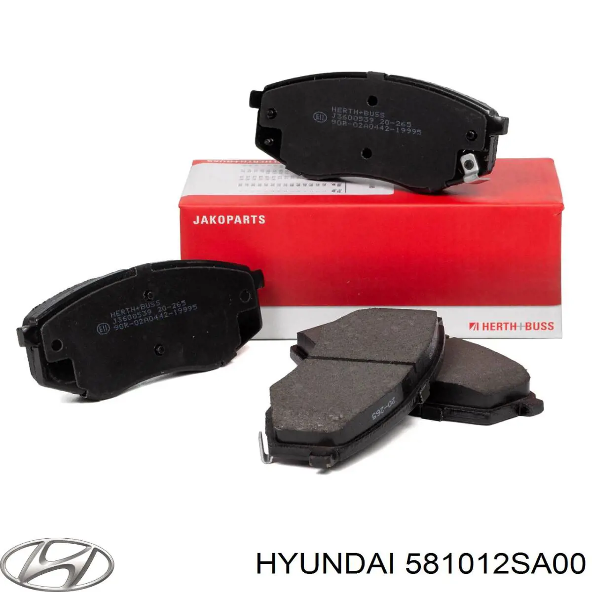 Comprar 581012SA00 Hyundai/Kia Pastillas delanteras de freno