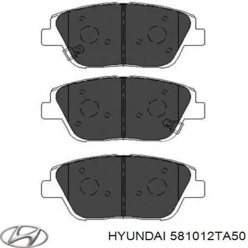 Pastillas freno delanteras Hyundai/Kia 581012TA50 precio, desde 30,72 EUR