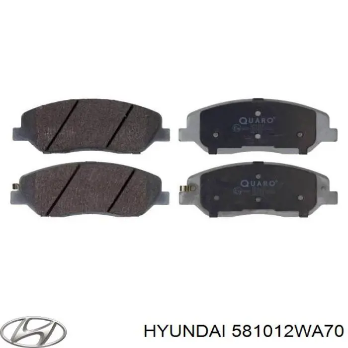 Pastillas freno delanteras Hyundai/Kia 581012WA70 precio, desde 30,34 EUR