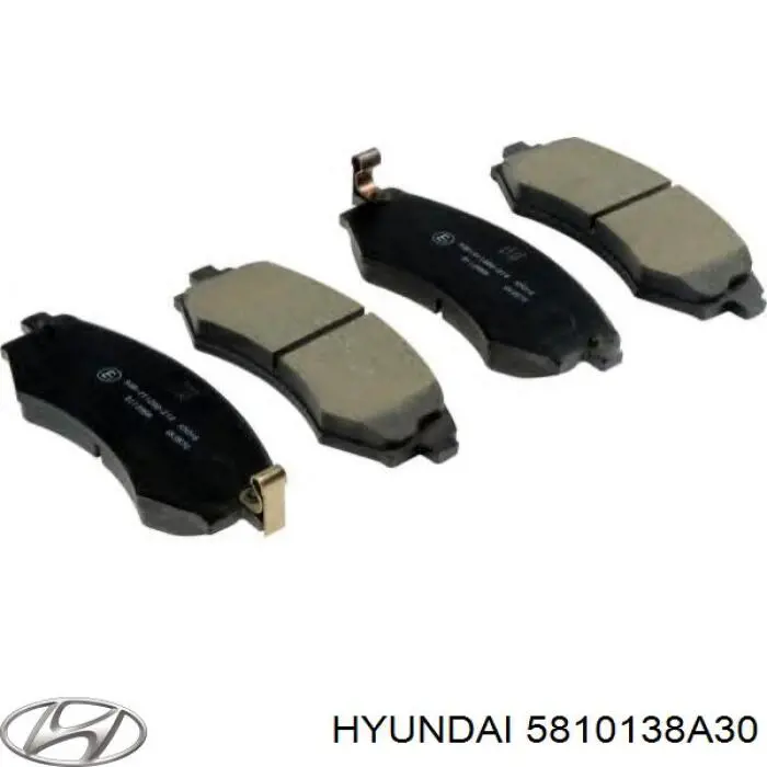 Pastillas de freno 5810138A30 Hyundai/Kia