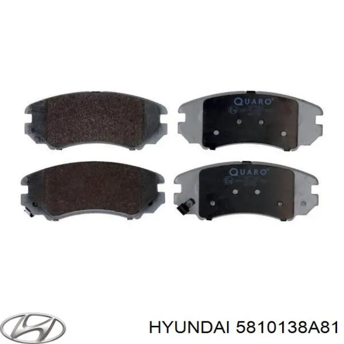 Pastillas freno delanteras Hyundai/Kia 5810138A81 precio, desde 23,90 EUR