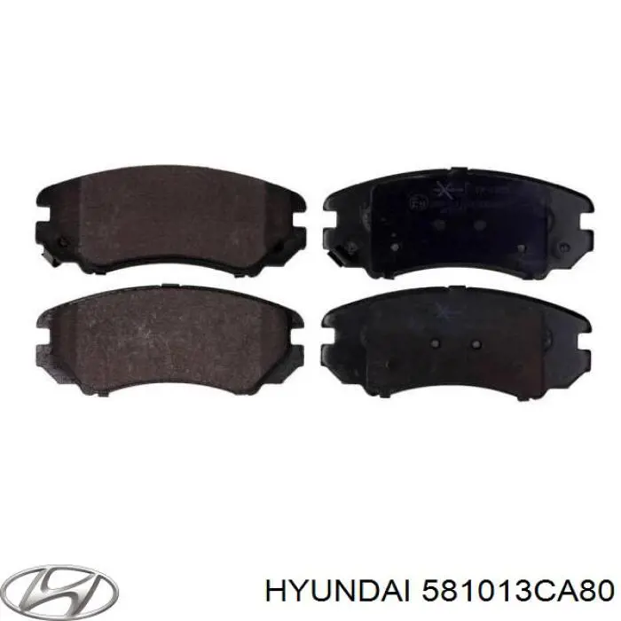 581013CA80 Hyundai/Kia pastillas de freno delanteras