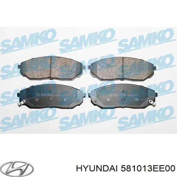 Pastillas freno delanteras Hyundai/Kia 581013EE00 precio, desde 35,29 EUR
