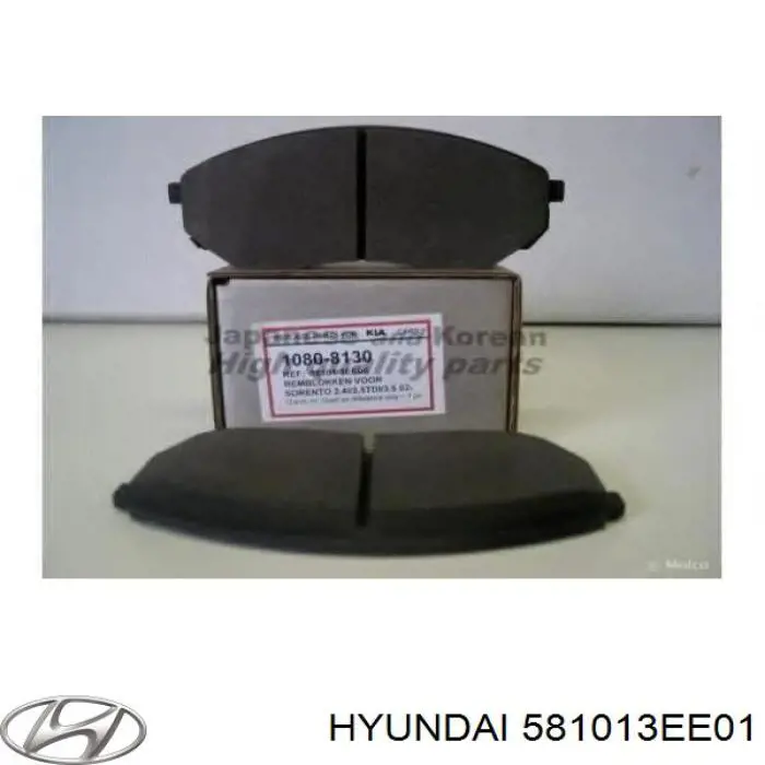 Pastillas freno delanteras Hyundai/Kia 581013EE01 precio, desde 35,29 EUR