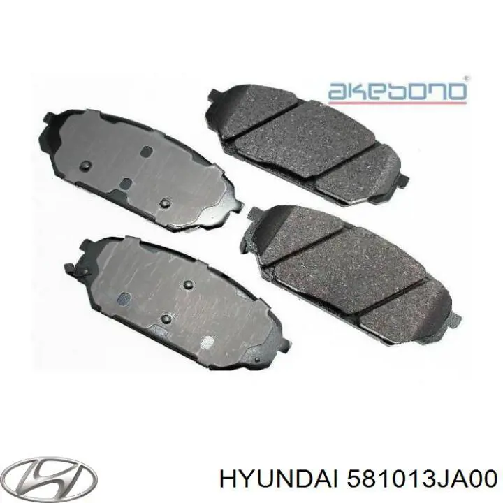 Comprar 581013JA00 Hyundai/Kia Pastillas delanteras de freno