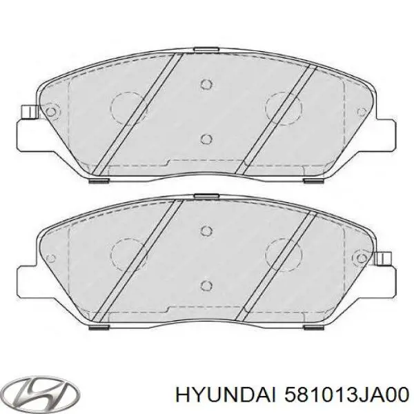 Pastillas freno delanteras Hyundai/Kia 581013JA00 precio, desde 36,72 EUR