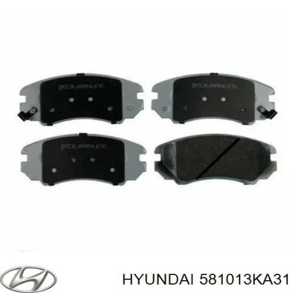 Pastillas freno delanteras Hyundai/Kia 581013KA31 precio, desde 34,65 EUR