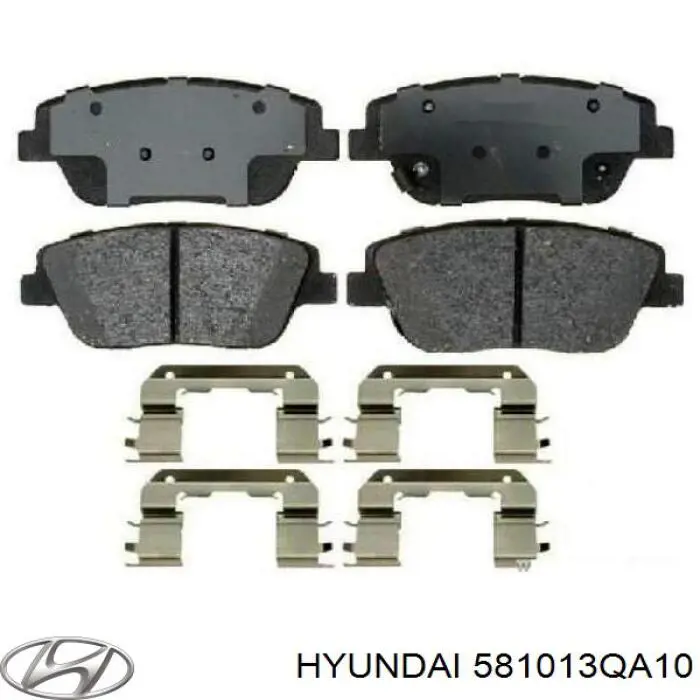 Pastillas freno delanteras Hyundai/Kia 581013QA10 precio, desde 30,72 EUR