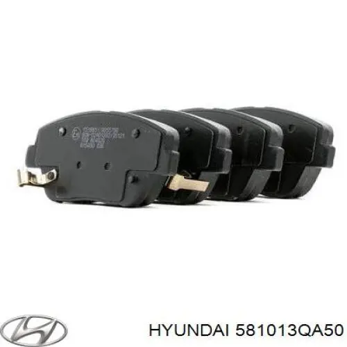 581013QA50 Hyundai/Kia pastillas de freno delanteras